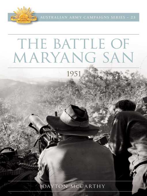 Cover image for The Battle of Maryang San 1951
